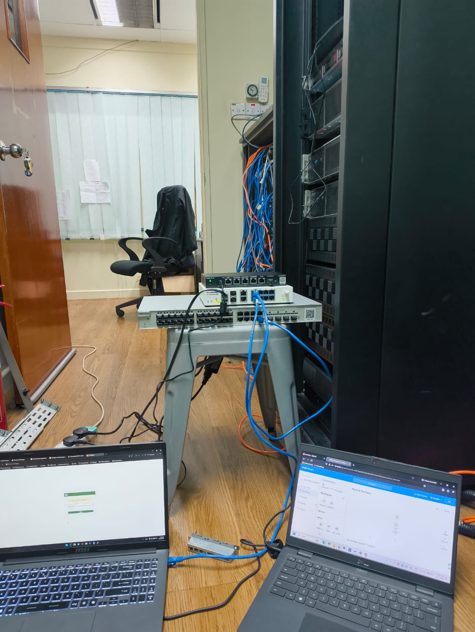 FortiGate firewall migration for a Sabah financial GLC