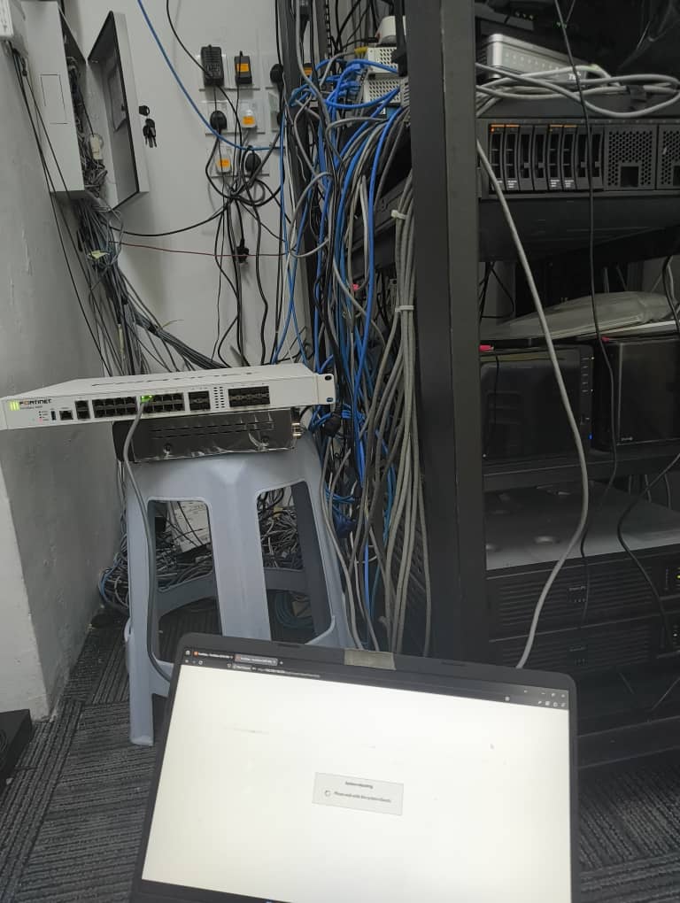 FortiGate firewall migration for a property management company in Penang